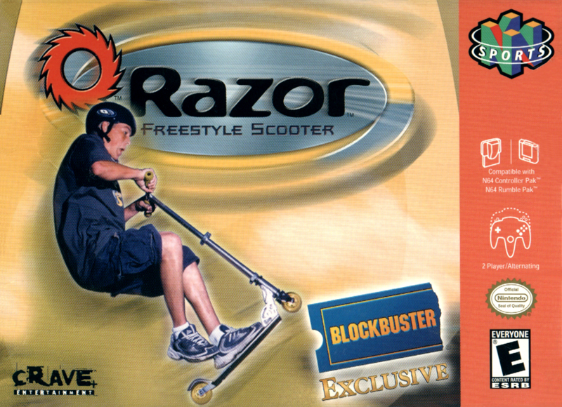 Игры Для Ps1 Razor Freestyle Scooter
