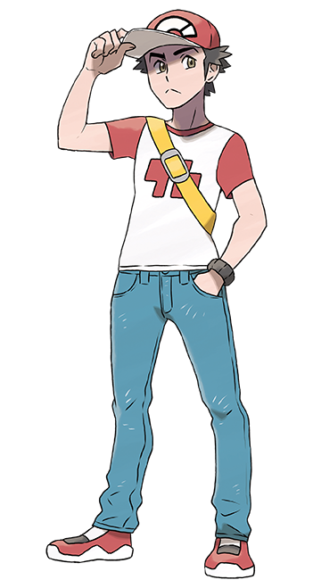 Trainer Red - Pokemon Minecraft Skin