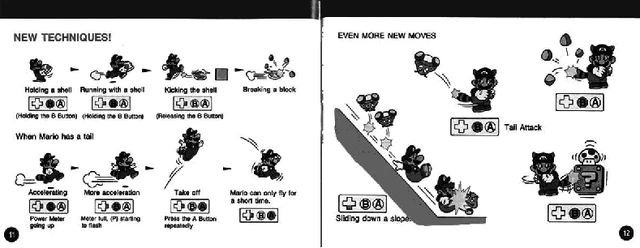 Image - Super Mario Bros. 3 Manual pages 11-12.png | Nintendo | FANDOM