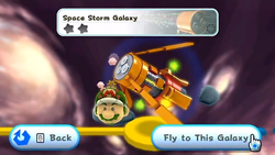 Space Storm Galaxy