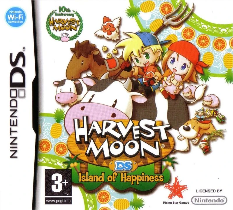 Harvest Moon DS Island of Happiness Nintendo Fandom