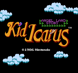 Kid Icarus Nes Logo