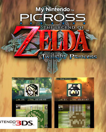 My Nintendo Picross The Legend Of Zelda Twilight Princess