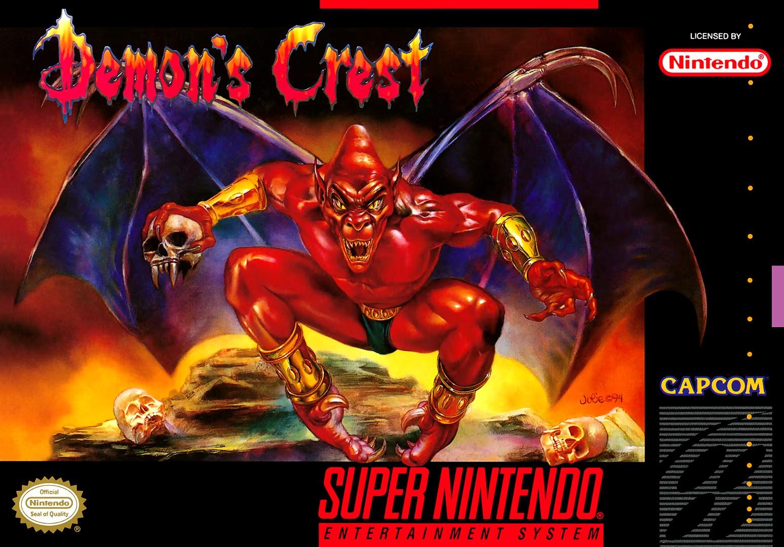 Image result for Demon's Crest box art
