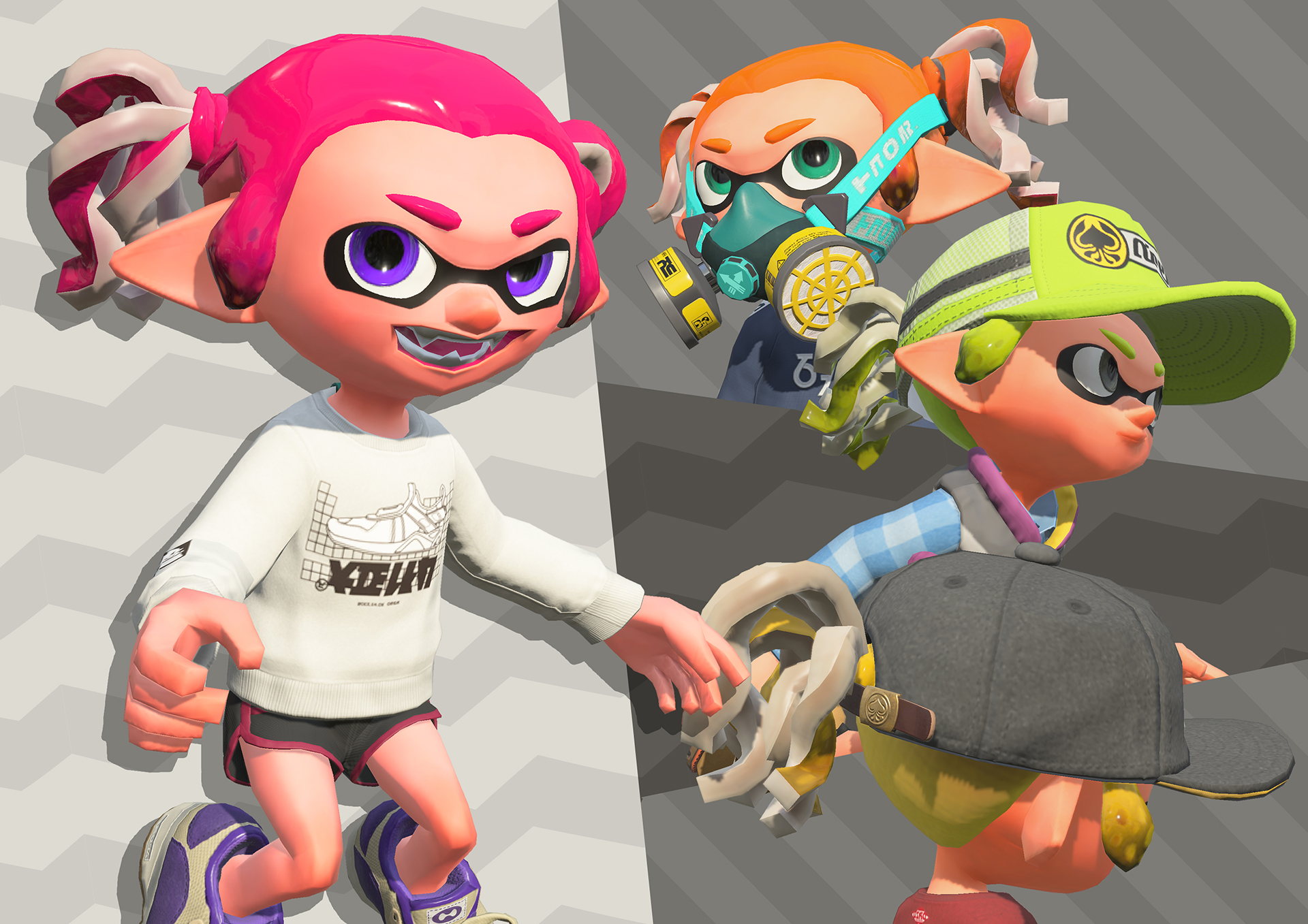 New Hairstyles Splatoon