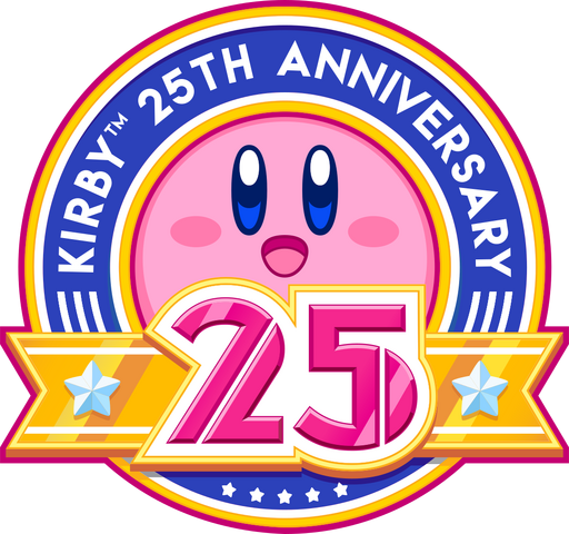 Download File:Kirby 25th Anniversary.svg | Nintendo | FANDOM ...