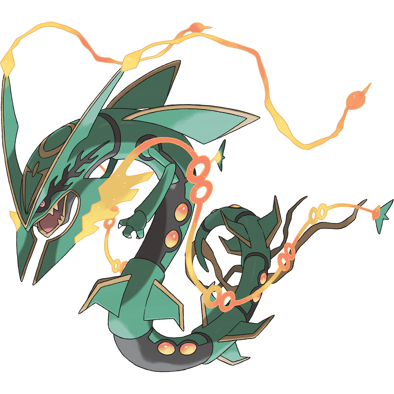 Image result for Pokemon mega rayquaza