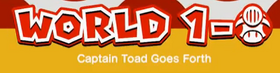 Captain Toad Goes Forth - Title