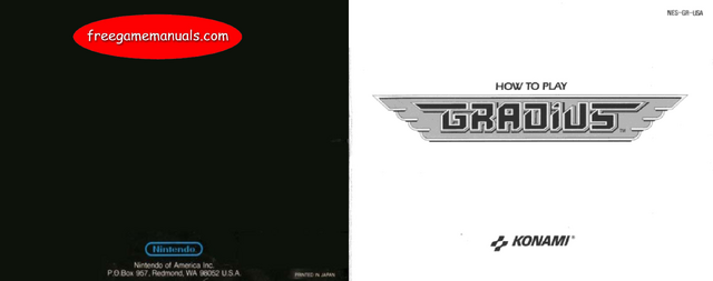 File:Gradius Manual front and back covers.png
