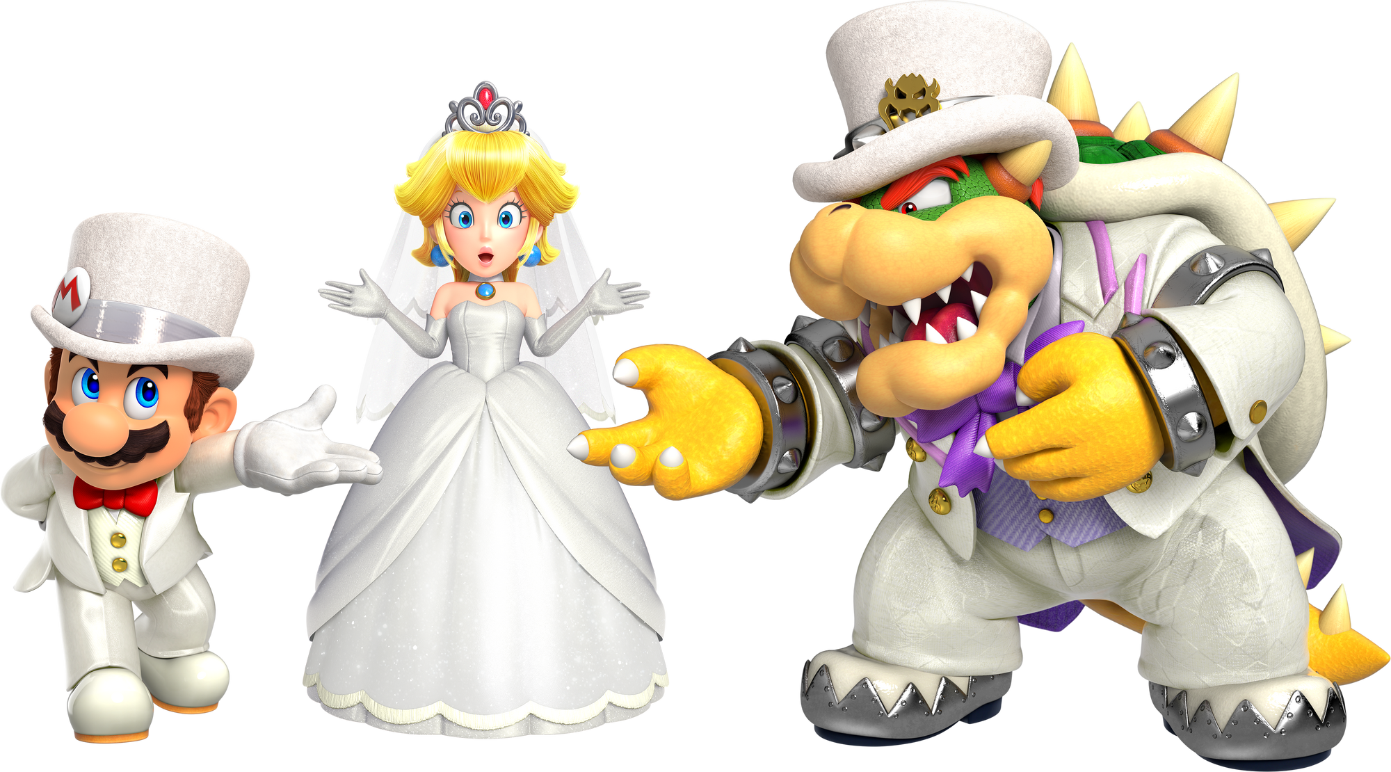 Image - Super Mario Odyssey - Character set - Mario, Peach ...