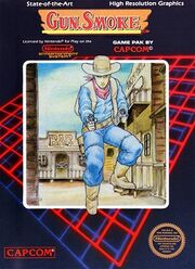 Gun.Smoke NES box art