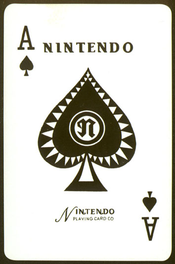 A Nintendo playing card.