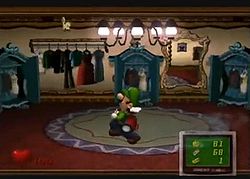 Wardrobe room