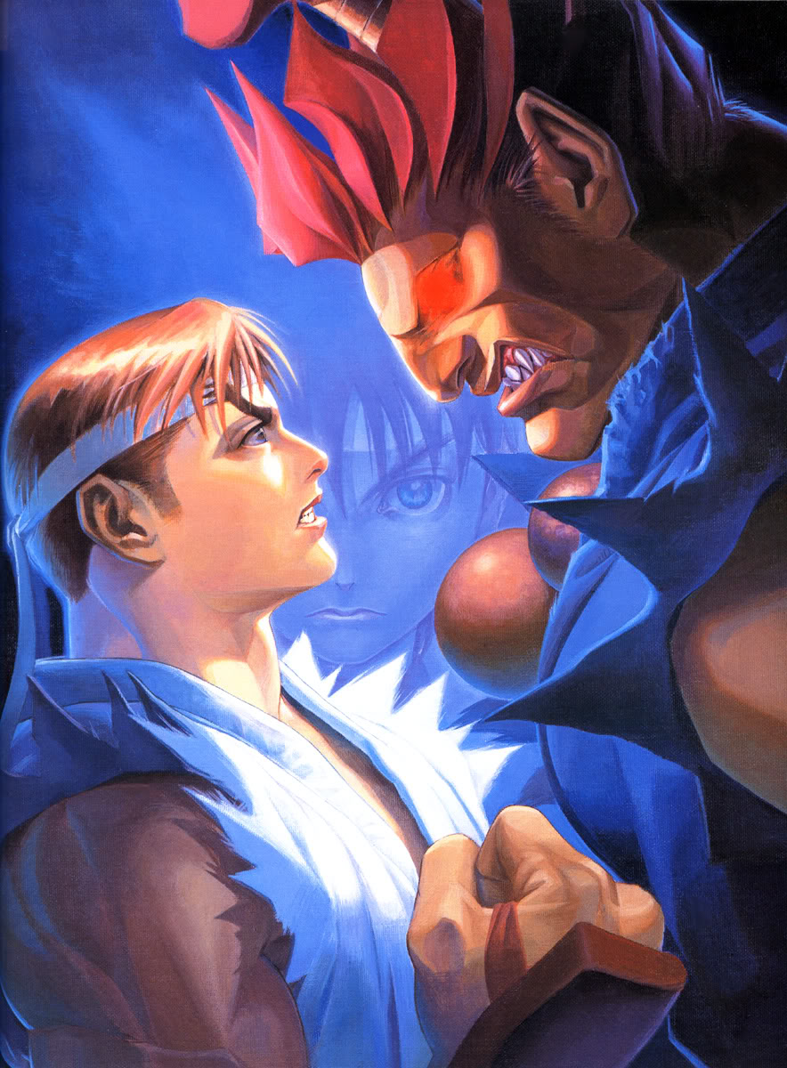 Evil Ryu and Oni Akuma Turn Up On Super Street Fighter IV Arcade