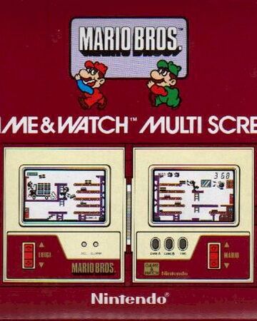 Mario Bros Game Watch Nintendo Fandom