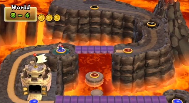 super mario wii world 8