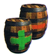 Plus and Minus Barrels