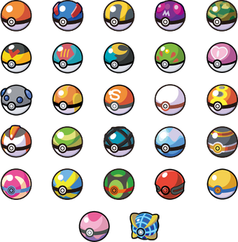 Pics Of Pokeballs - Bilscreen