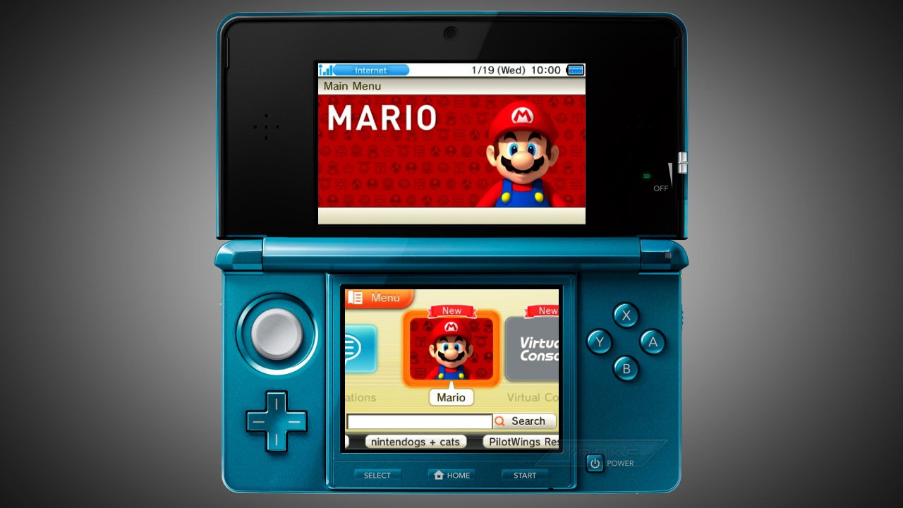 Nintendo 3ds версии. Nintendo 3ds игры. Меню Марио игра. Нинтендо　VPN.