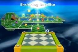 Shrinking Satellite