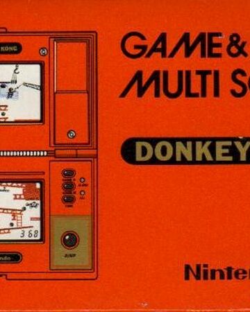 Donkey Kong Game Watch Nintendo Fandom