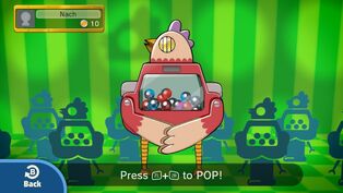 Cluck-a-Pop (Game and Wario)