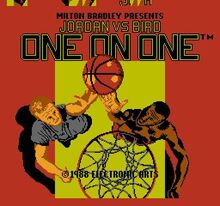 Jordan vs. Bird Title Screen