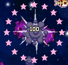 Asteroid explode