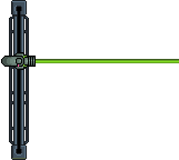 Metal laser slide