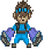 SSN Kapowski Skin Blue