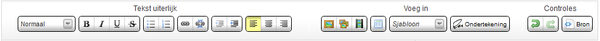 BewerkToolbar