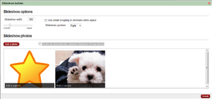 Slideshow builder