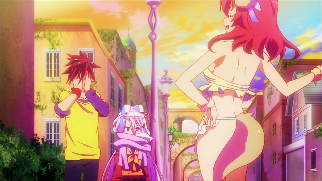 Resultado de imagem para no game no life anime