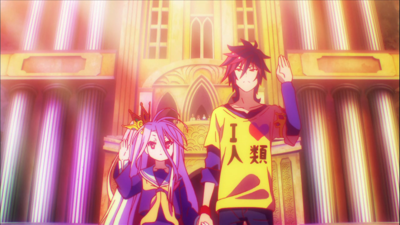 Resultado de imagem para no game no life anime