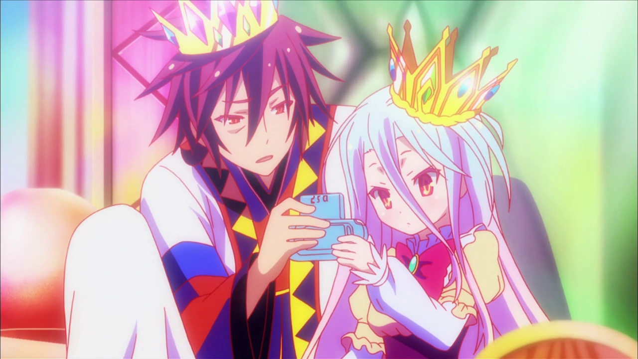 Image Shiro And Sora Playing Together After Being Crownedpng No Game No Life Wiki Fandom