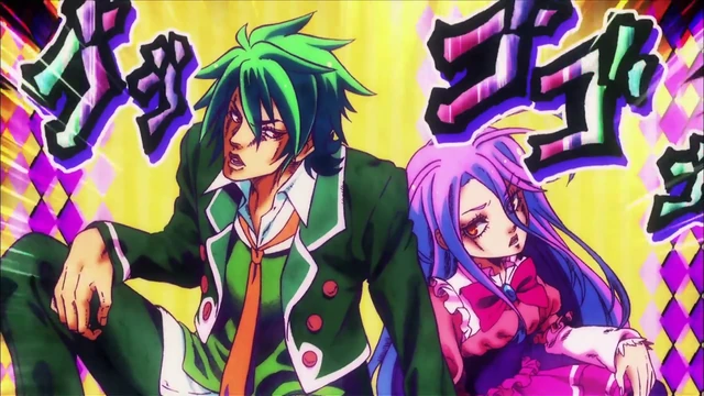 File:Sora and Shiro parodies JoJo.png