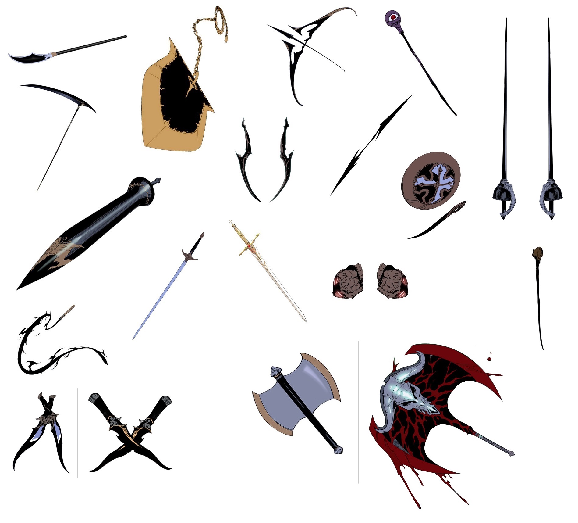 Image - Soul weapons.jpg | Noblesse Wiki | FANDOM powered by Wikia