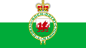 Flag of Wales 1953-1959