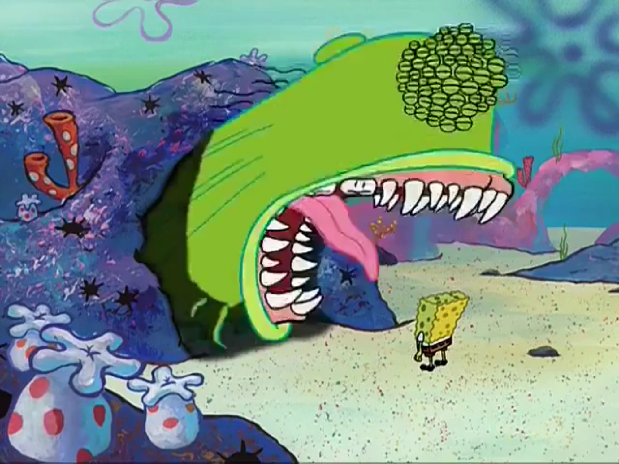 MultiEyed Monster (SpongeBob SquarePants) Nonalien Creatures Wiki