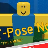 T Pose Noob Noob Smacker Wiki Fandom