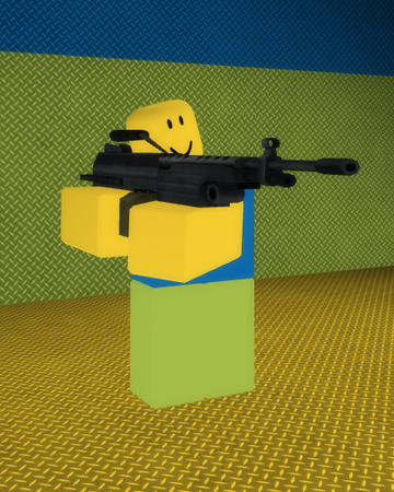 noob roblox gun