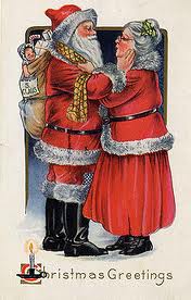 Mrs. claus & santa