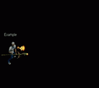 Lesser Fireball Staff Cast