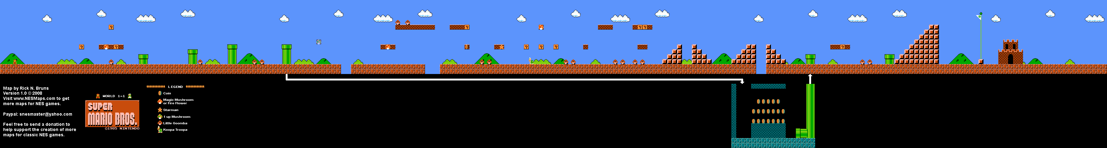 super mario bros 1 world 1-2 secrets super mario bros 1 world 1-2 secrets
