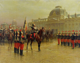 Inorothian Cuirassiers on Parade