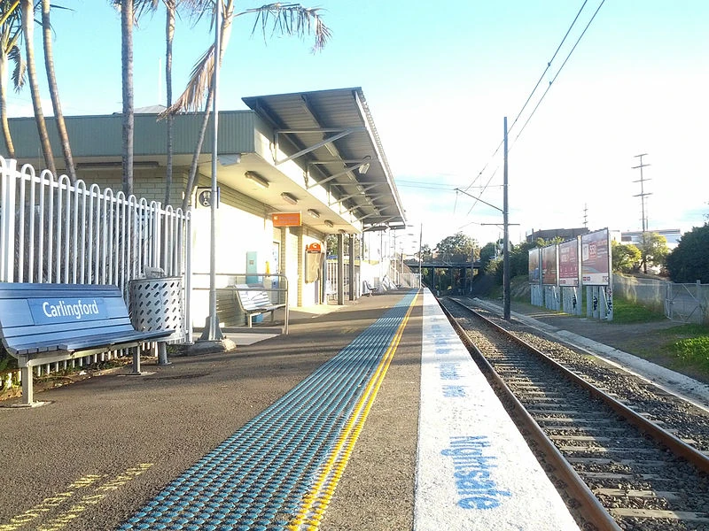 Carlingford Light Rail station NSW Trains Wiki Fandom