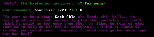 Bartender on bard