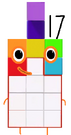 Seventeen (character) | Numberblocks Wiki | Fandom