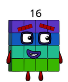 Sixteen (character) | Numberblocks Wiki | Fandom