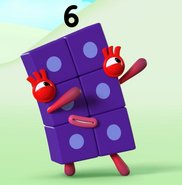 Six (character) | Numberblocks Wiki | Fandom